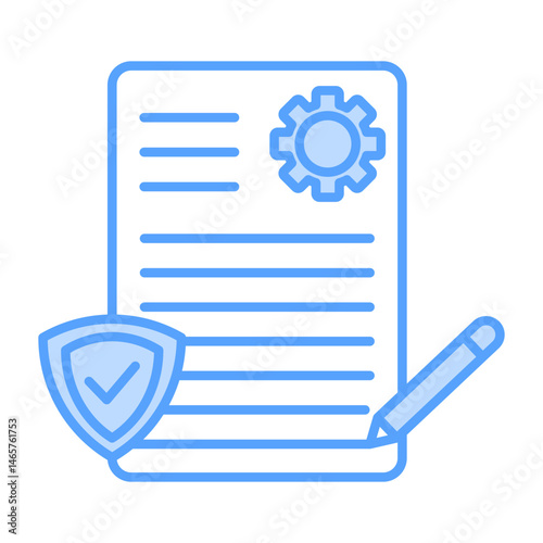 governance icon blue