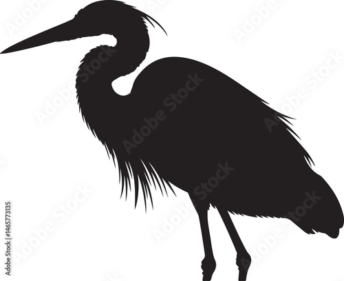 Heron Silhouette SVG – Elegant Bird Vector for Nature Designs

Flying Heron Clipart – Wildlife SVG for Crafts & Prints

Wading Bird Vector – Heron Design for Nature & Bird Lovers

Heron Standing SVG –