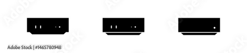 Apple Mac Mini, black and white concept