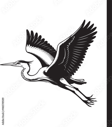 Heron Silhouette SVG – Elegant Bird Vector for Nature Designs

Flying Heron Clipart – Wildlife SVG for Crafts & Prints

Wading Bird Vector – Heron Design for Nature & Bird Lovers

Heron Standing SVG –