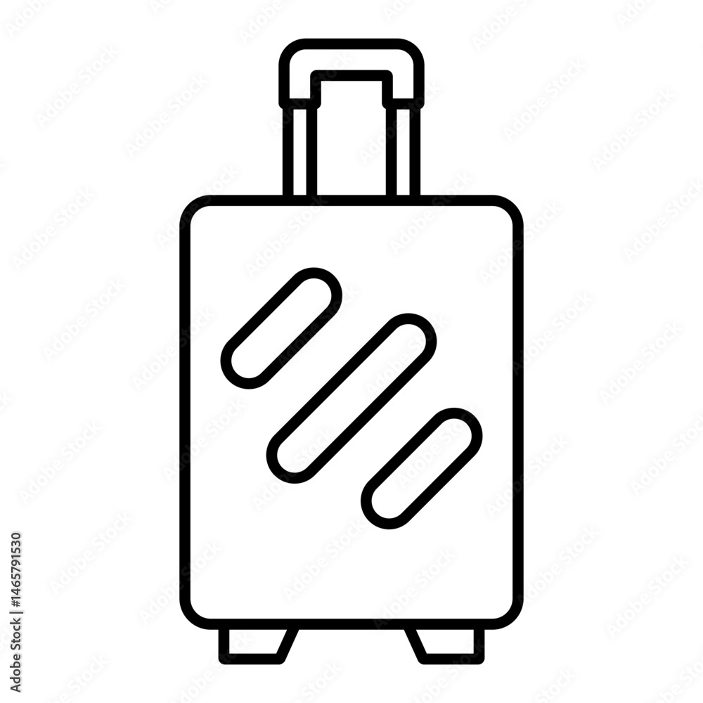 Obraz premium suitcase icon