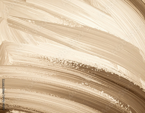 Obraz na płótnie Warm neutral abstract hand brushed texture background with soft strokes and subtle variations, creating calming atmosphere w salonie