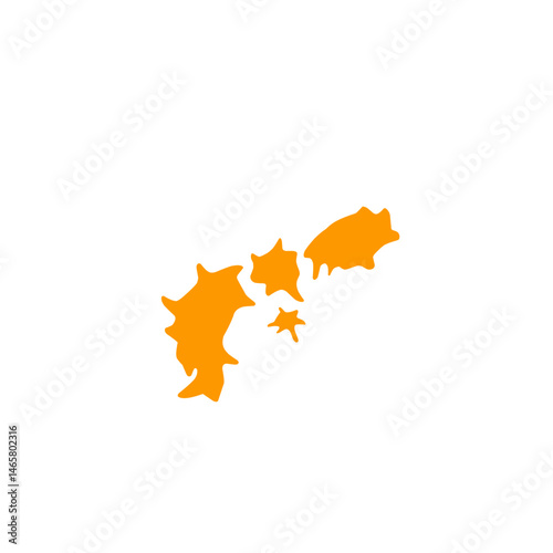 orange stain