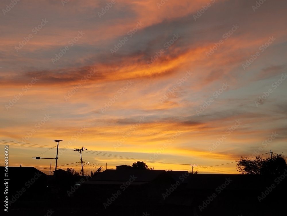 Twilight Shadows Embrace the Sunset Twilight Shadows Embrace the Sunset