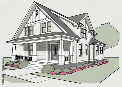 Modern Suburban House
