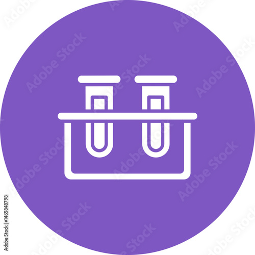Test Tube Rack Icon
