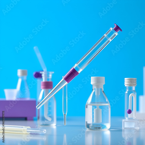 pipette lab equipment photo