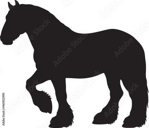 Noricum Horse Silhouette