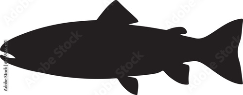 Trout Silhouette