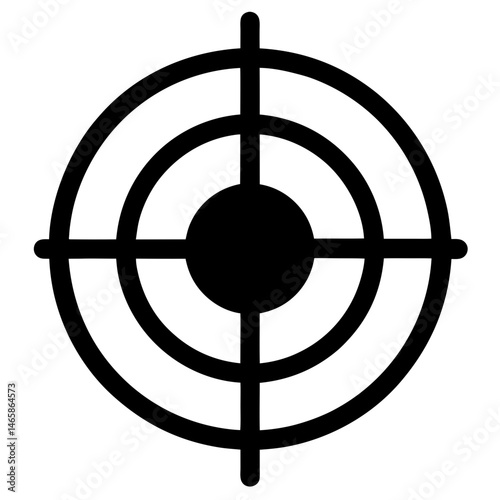Target Focus Bullseye Aiming Accuracy Precision Shooting Goal Objective Center