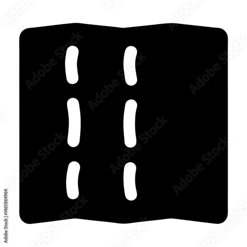 perforated sheet folded paper packaging design medicine pills blister pack