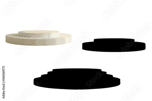 stage base silhouette