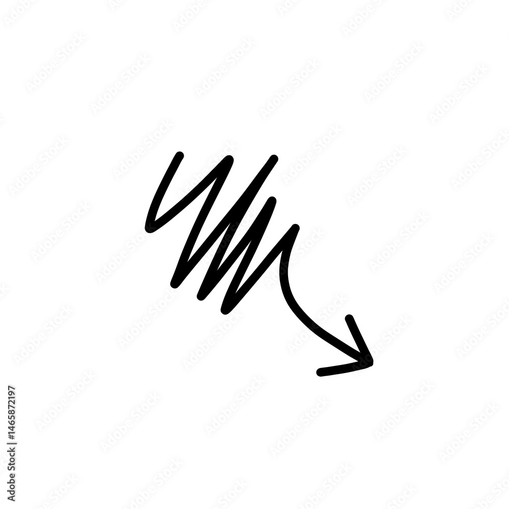 Obraz premium Scribble icon