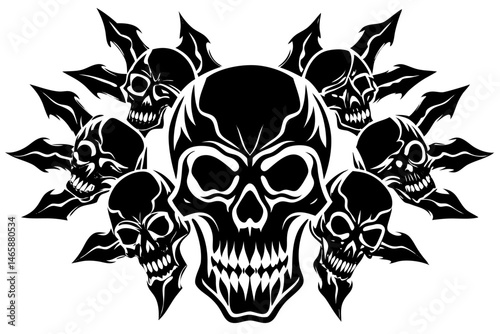 skull tattoo design