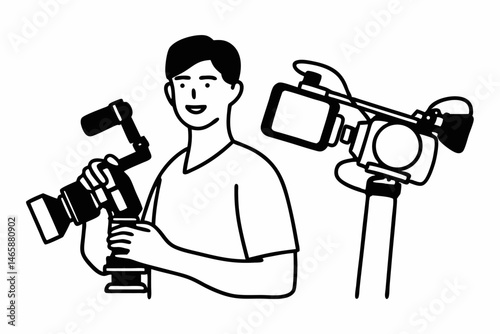 man with a hammer