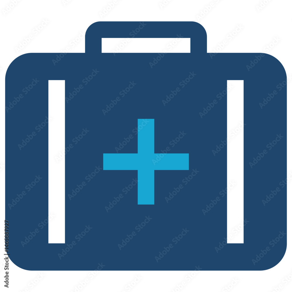 Obraz premium Aid Box Icon