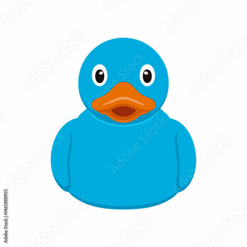 Rubber Duck Illustration. Vector Image