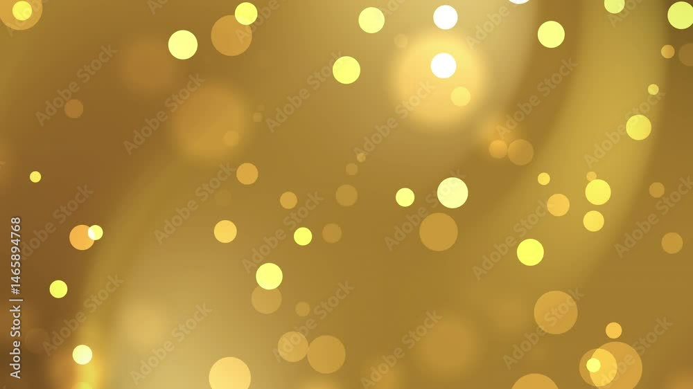 point particles on a golden backdrop, ideal for luxurythemed designs, elegant invitations, festive events, and highend branding projects.
