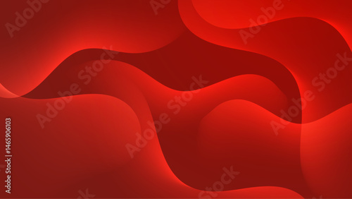 Red abstract background with wavy lines perfect for modern designs, digital art, web backgrounds, banners, and creative projects. Vibrant and dynamic.