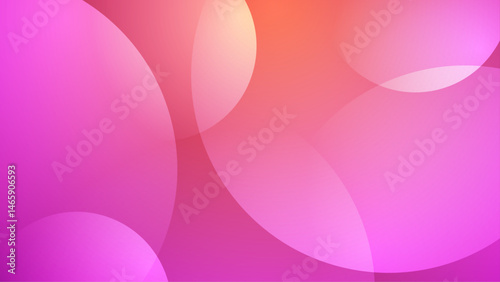 Overlapping pink and red circles, abstract and vibrant design. Ideal for backgrounds, patterns, textiles, and modern artistic concepts.