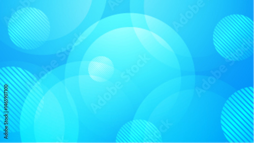 Blue abstract background with white circles suitable for graphic design projects, social media posts, websites, and digital presentation backdrops.