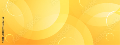 Abstract yellow background with circles, perfect for modern design projects, posters, social media graphics, and website backgrounds. Vibrant and eye catching.