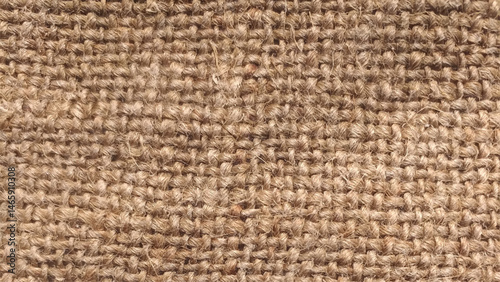 Natural jute burlap texture. Material woven from jute thread. 