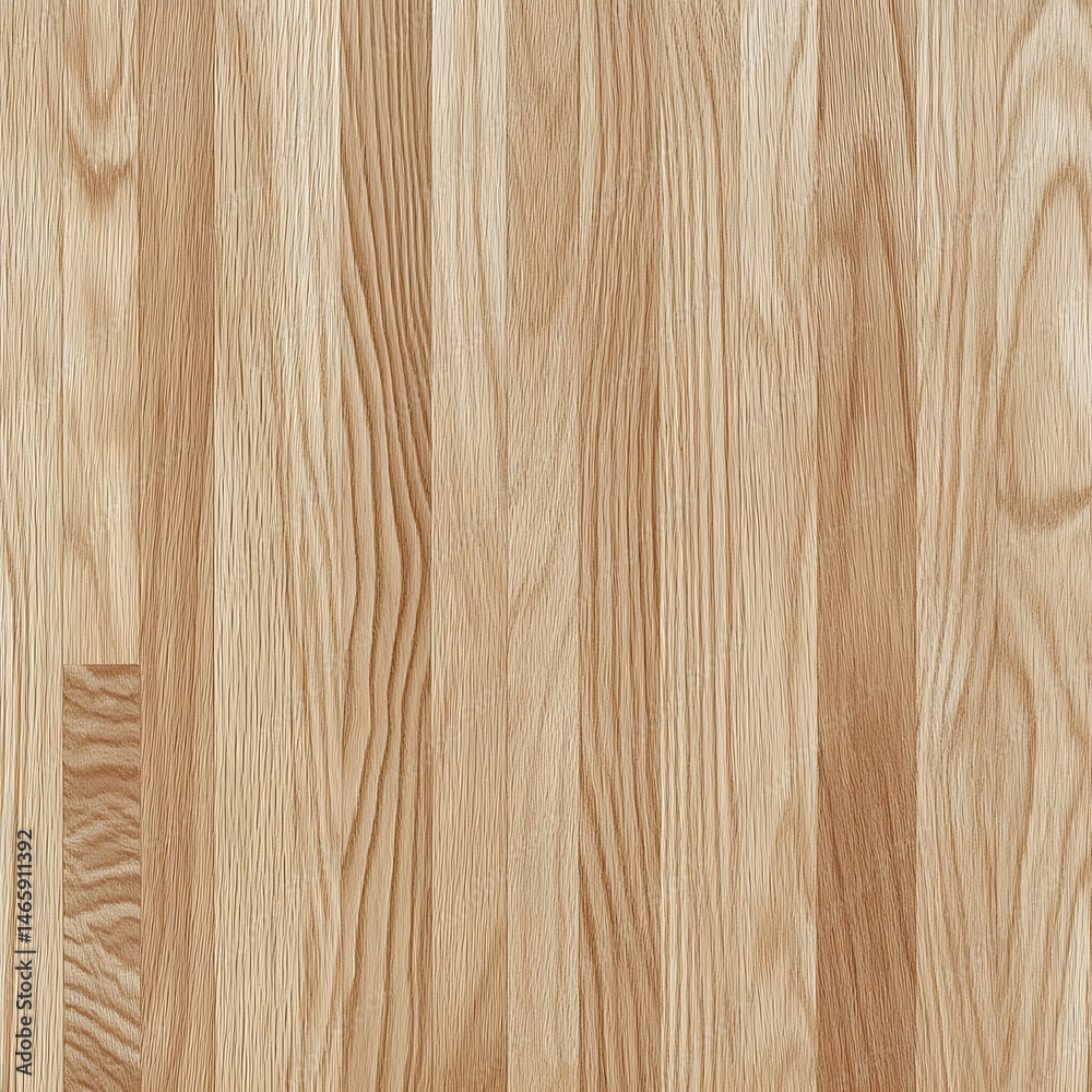 Naklejka premium Light beige hardwood flooring. Natural wood grain