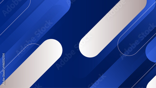 Blue and white geometric shapes suitable for modern graphic design projects, digital backgrounds, web design, and abstract patterns for print.