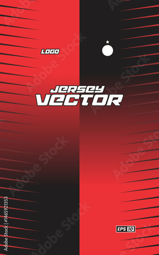 Dynamic Jersey Vector: A vibrant, modern sports jersey vector, featuring bold graphics and a striking design, perfect for showcasing athleticism and team spirit.
