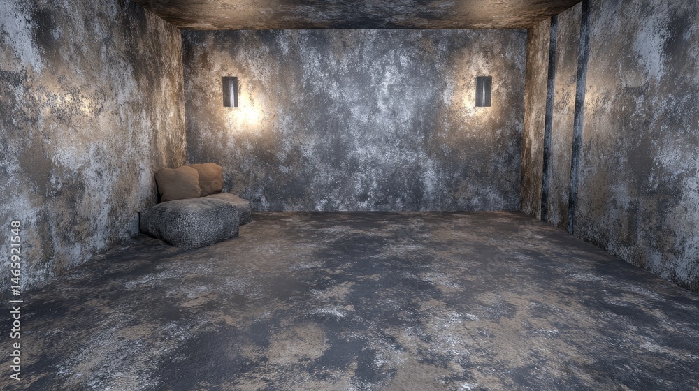 Obraz premium Grungy, Empty Room