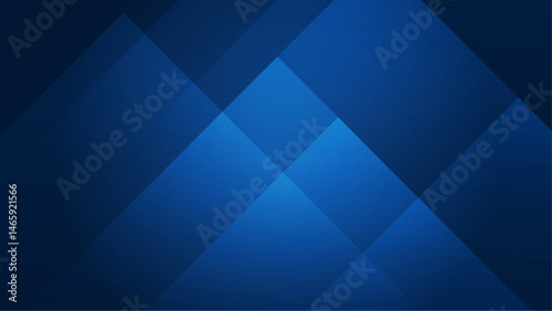 Blue abstract background with overlapping triangles. Suitable for graphic design projects, website backgrounds, or social media posts needing a modern touch.
