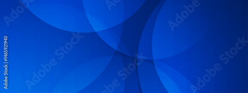 Blue abstract background with overlapping circles. Suitable for design projects, presentations, web graphics, and digital artwork needing a modern touch.