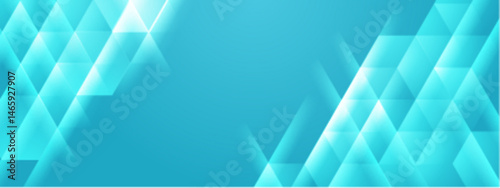 Blue background with white geometric shapes suitable for modern, abstract designs, backgrounds, wallpapers, or technology related concepts. Perfect for vibrant designs!