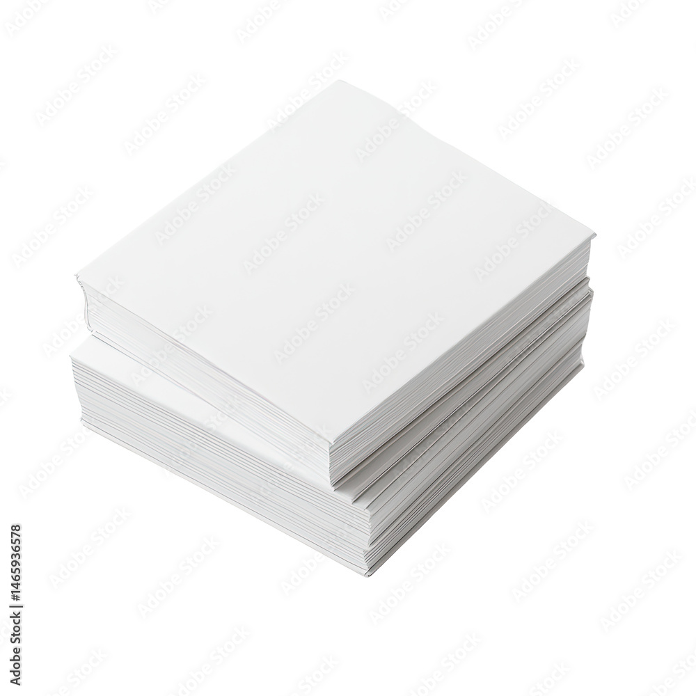 Stack of blank white paper Stack of blank white paper