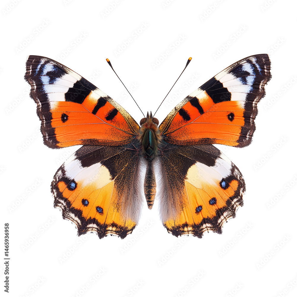 Naklejka premium Colorful Butterfly Close-up