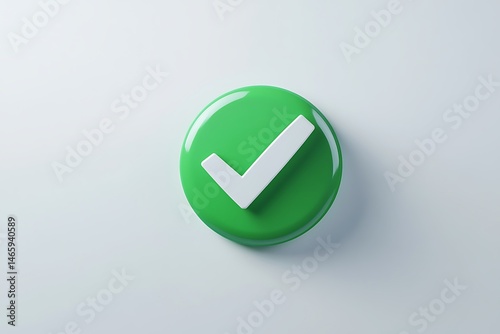 Wallpaper Mural yes and no buttons green circle with a white check mark inside Torontodigital.ca