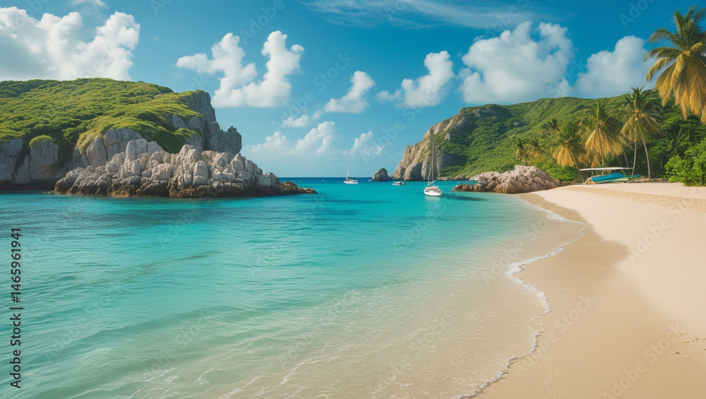Fototapeta premium tropical beach in thailand