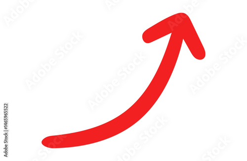 Hand-drawn Arrow Icon for Casual UI and Notes