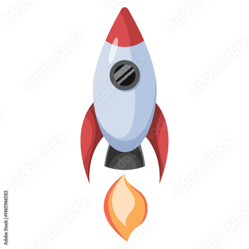 space rocket illustration