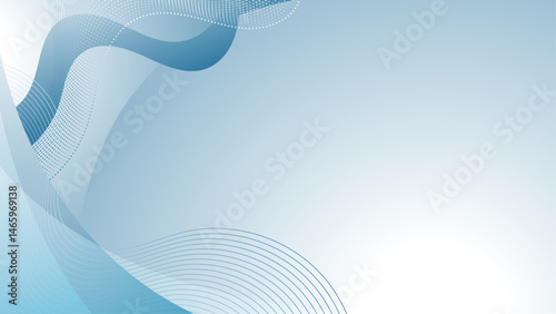 Abstract blue and white background with lines and curves, ideal for modern design projects, website backgrounds, and digital presentations.