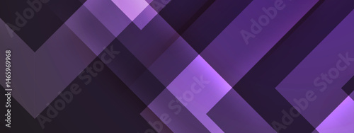Abstract purple and black geometric design for modern backgrounds or digital projects requiring a dynamic and stylish aesthetic.