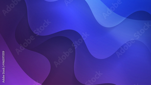 Abstract purple and blue background with wavy lines; suitable for web design, graphic design projects, social media posts, and presentations.