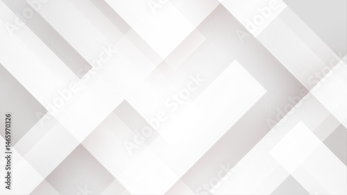 Abstract white geometric background for modern designs. Suitable for digital presentations, websites, branding, and marketing materials. A versatile addition for creative projects.