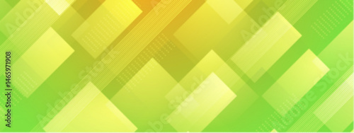 Green and yellow geometric background suitable for modern design projects, branding, digital art, web graphics, and social media posts.