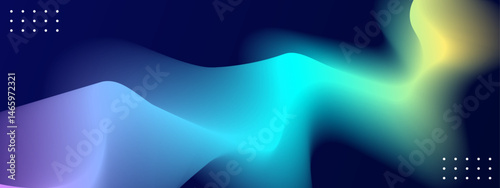 Blue green and yellow abstract gradient background suitable for website design, social media posts, digital art projects, and marketing materials.