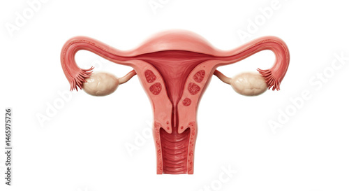 Anatomical depiction of a reproductive system