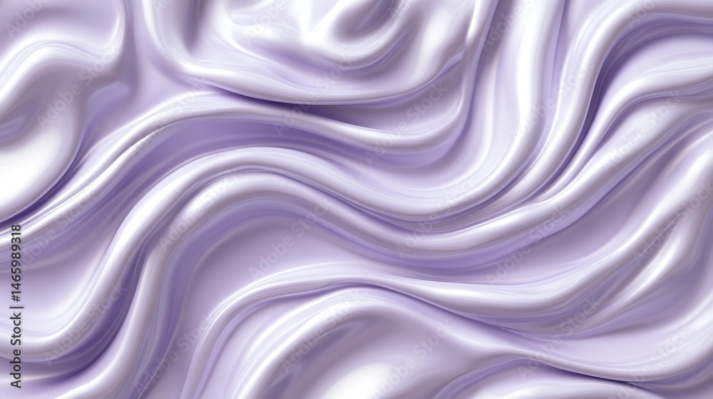 Fototapeta premium Abstract Flowing Lavender Fabric