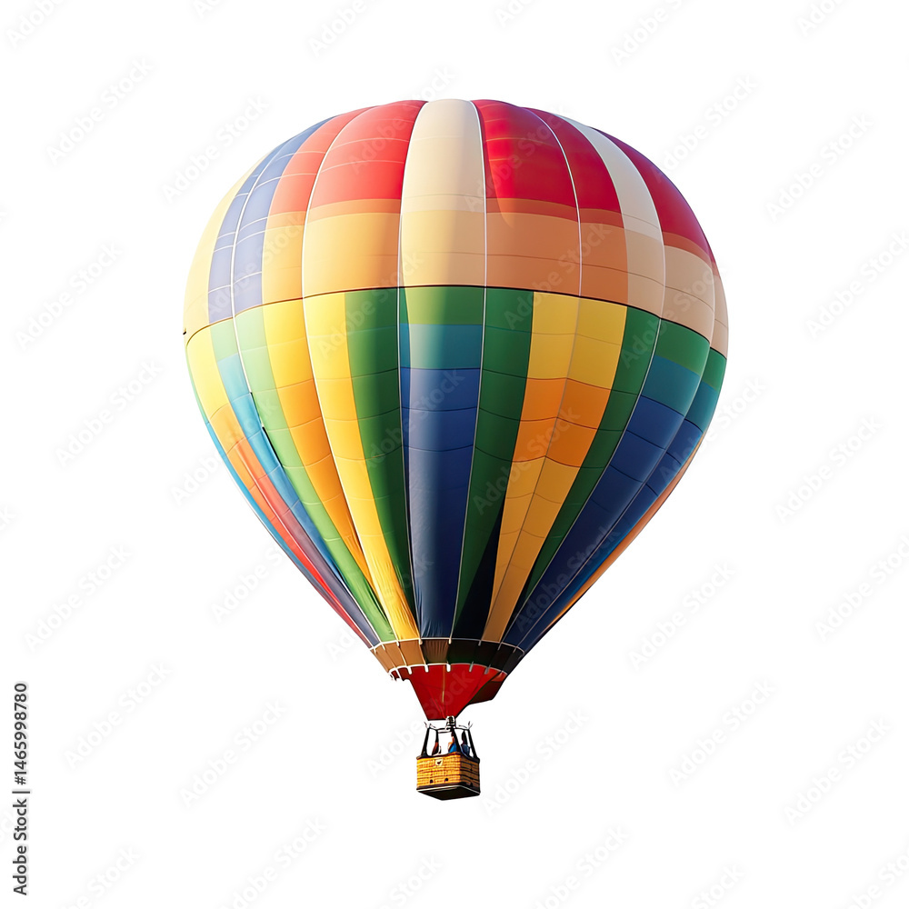 Fototapeta premium Colorful Hot Air Balloon