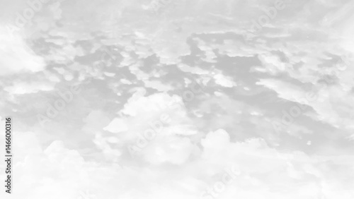 A gray sky with clouds. 
